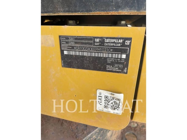 Caterpillar 340 12 TC, Crawler Excavator, 1714 hours, S/N: EFH10710, 2023 - Image 6