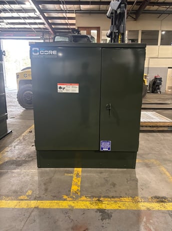 500 KVA 24940Y/14400 Primary, 480 Delta Secondary, Pad, proCORE - Image 1
