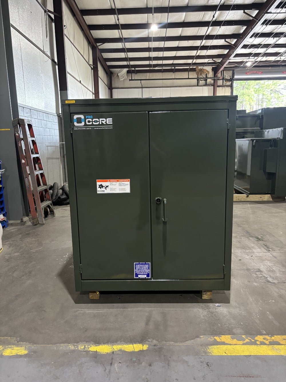 500 KVA 4160 Delta Primary, 480Y/277 Secondary, PAD, proCORE(immediate shipment available) - Image 4