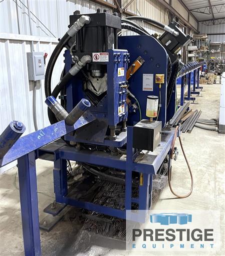 Peddinghaus Ocean #AFPS-623C-Clipper-II, CNC angle, flat bar, punch & shear line, 6" x 6" x 5/8" angle - Image 2