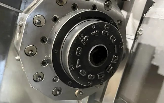 Okuma #250-W, CNC Lathe, 12k RPM, 15 HP, 12 tool, 8" chuck, 20.8" swing, 8 axis, 46" centers, OSP-E100L cnc - Image 5