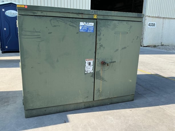 300 KVA 13200GY/7620 Primary, 480Y/277 Secondary, 3 phase, Padmount Transformer - Image 2
