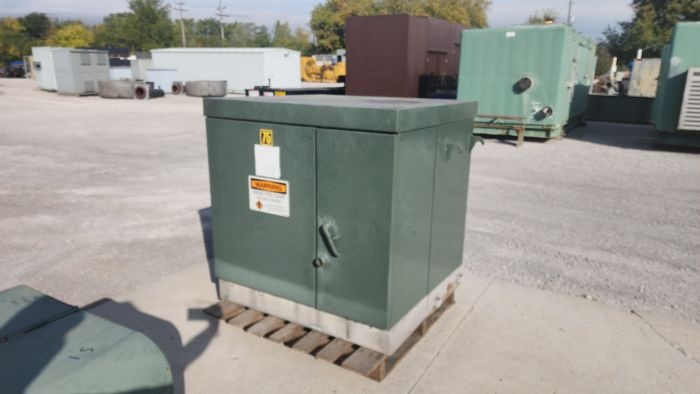 75 KVA 4160GrdY/2400 Primary, 208Y/120 Secondary, T & R Electric, Padmount Transformer 3-Phase - Image 2