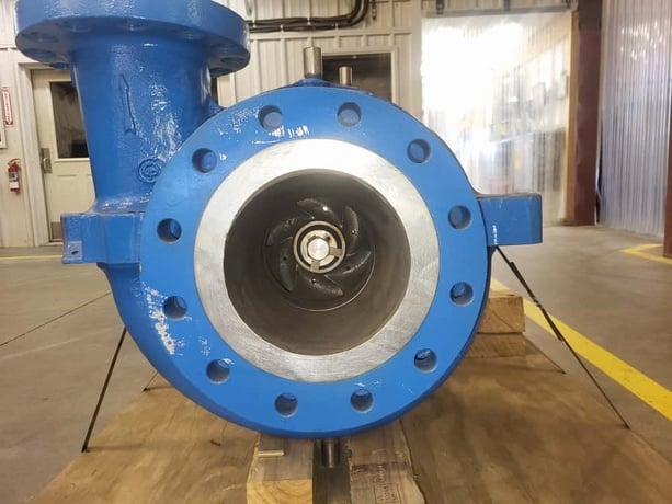 8500 GPM @ 1200' TDH, Goulds #3700 6x8x13A, horizontal single stage centrifugal pump, 870 psi, 1800 RPM - Image 7