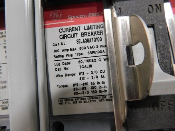 800 Amp. General Electric Spectra Series, Panelboard, 480 Volts, 3 phase, 3 W, 9 breakers - Image 9