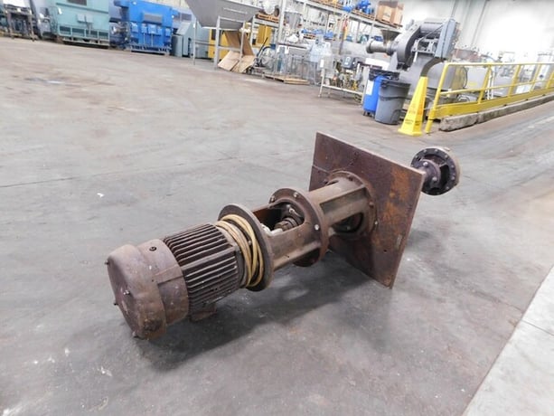 7990-026/M-010-E, Vertical Pump, 2" x 2", 3 HP, 1160 RPM, 230/460 V., Alloy 20, AS IS - Image 5