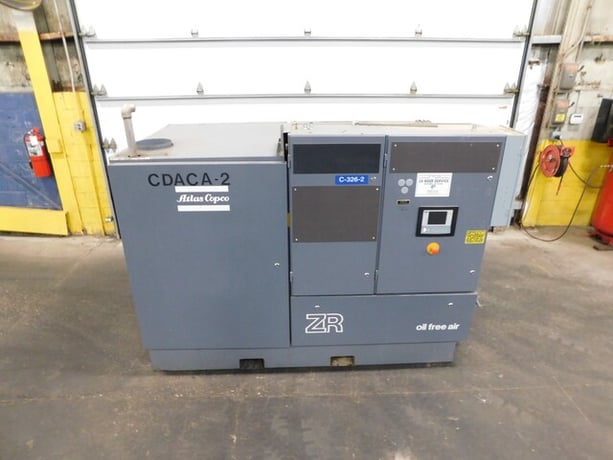Atlas Copco #ZR-3-C, Air Compressor, 8.5 Bar, 204 I/S, 1800 RPM - Image 2