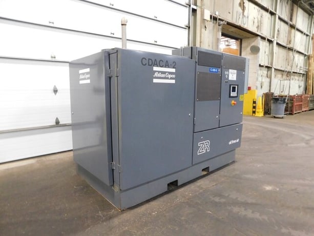Atlas Copco #ZR-3-C, Air Compressor, 8.5 Bar, 204 I/S, 1800 RPM - Image 3