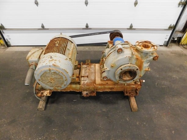 Warman #6/4AH, Slurry Pump, 125 HP Motor, 460 V., 1785 RPM - Image 2