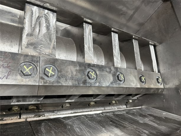 20" x 50" Cumberland #50B, granulator, 100 HP, 5 knife open rotor, 2 bed knives, as-is - Image 1