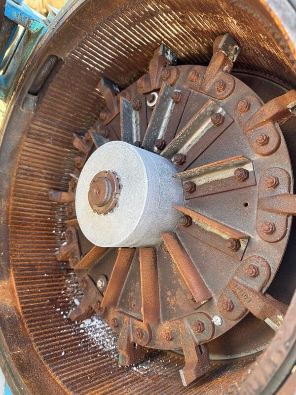 Hosokawa Bepex, 60 HP Pulvocron, air swept comb Stainless Steel pulverizer / classifier mill - Image 8