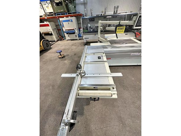 SCM #SI-400-E, programmable sliding table saw, motorized adj., 2007 - Image 7