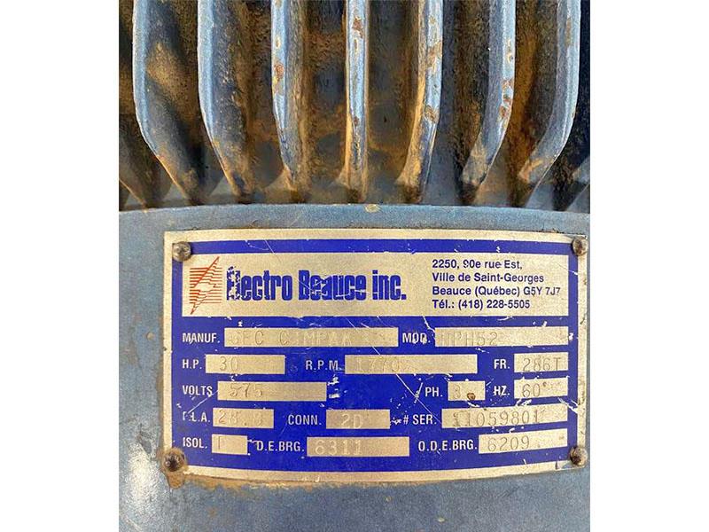 FCM #RS-30, vertical feed hammer hog, 8" diameter Extraction - Image 6