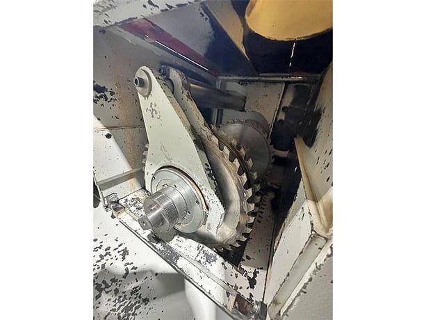 Cantek #MRS-340-2, shifting blades, multi blade rip saw, 15-135 FPM, 2009 - Image 5