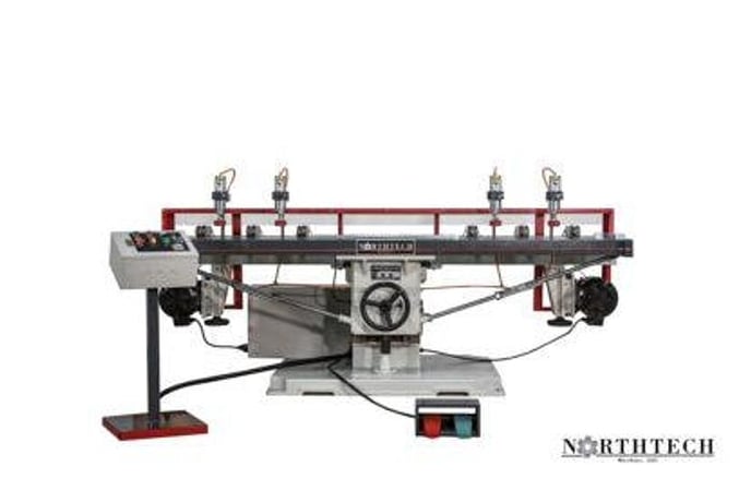 Northtech #NT-HBSS240, Boring Machine Horizontal, 5 HP, 230/460 V., 1/2" spindle, 4200 RPM, 44-1/2" x 6", 6 - Image 1