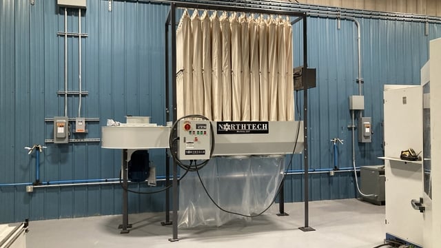 5000 cfm Northtech #NT-DC15SS, Dust Collector, 15 HP, 26-3/8" 9-blade impeller, 72 cloth 5" x 60" bags - Image 1