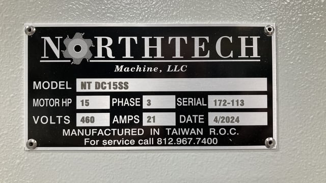 5000 cfm Northtech #NT-DC15SS, Dust Collector, 15 HP, 26-3/8" 9-blade impeller, 72 cloth 5" x 60" bags - Image 8