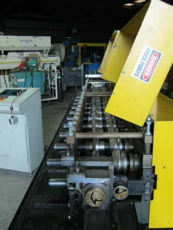 12 Stand, Custom #4800-12, rollformer, 1-1/4" arbor, MP300, 8" horizontal centers, 4" vertical centers - Image 4