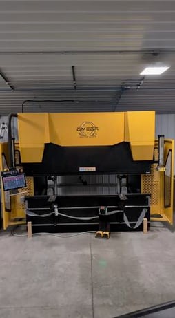 160 Ton, Omega Design #PRCB-30160, Hydraulic Press Brake, 10' overall, 280mm stroke, ESA Control, 400V., 6 - Image 1