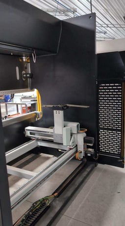 160 Ton, Omega Design #PRCB-30160, Hydraulic Press Brake, 10' overall, 280mm stroke, ESA Control, 400V., 6 - Image 7