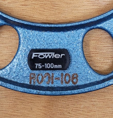 Fowler - 75-100mm Micrometer - Image 2