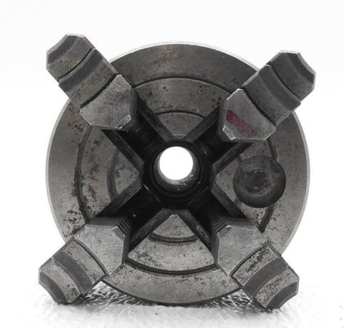 3" 4 Jaw Lathe Chuck w/ 5C Collet Mount - Image 4