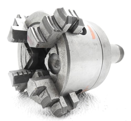 3" 4 Jaw Lathe Chuck w/ 5C Collet Mount - Image 5