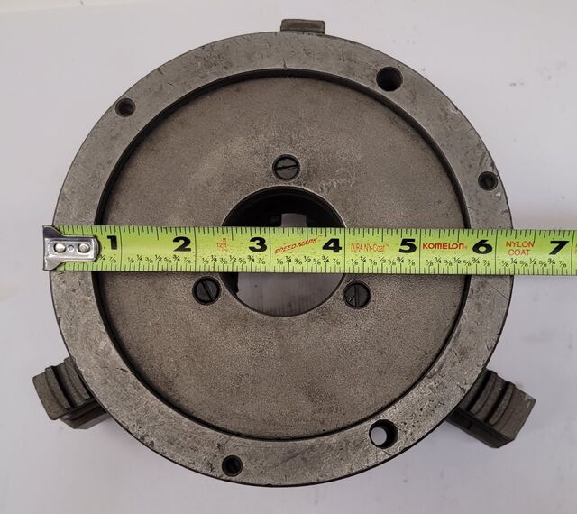 6" Bison, 3-jaw chuck - Image 8