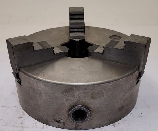 8" Buck, lathe chuck, 3-jaw - Image 1