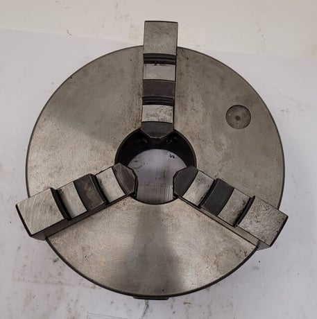 8" Buck, lathe chuck, 3-jaw - Image 2