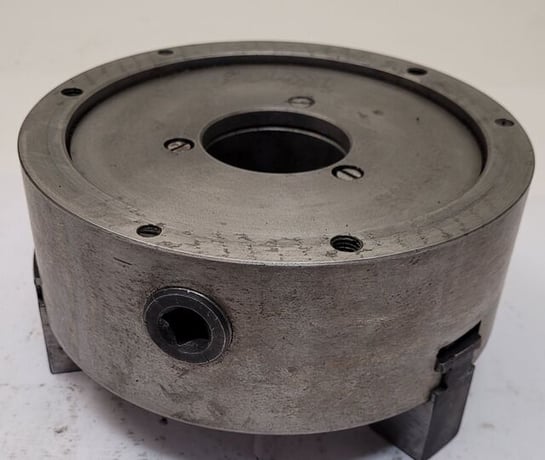 8" Buck, lathe chuck, 3-jaw - Image 4