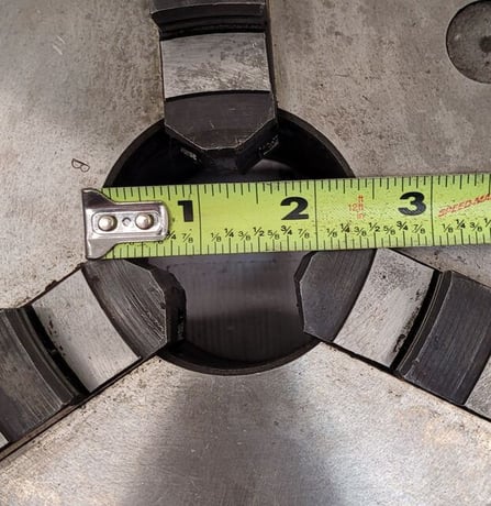 8" Buck, lathe chuck, 3-jaw - Image 6