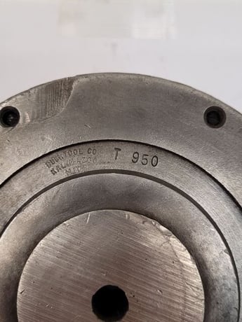6" Buck, 3-jaw chuck, Buck Tool T950 back plate - Image 5