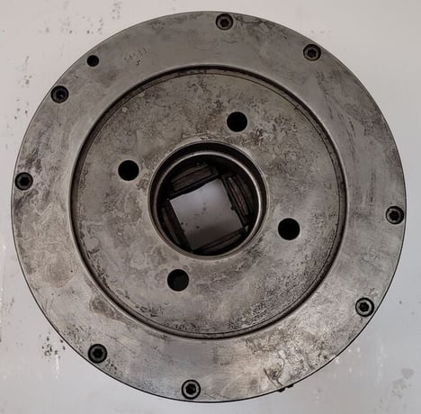 10" Cushman #10264G, lathe chuck, 4-jaw - Image 4