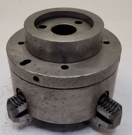 6" KC #U75, lathe chuck, 4-jaw - Image 4