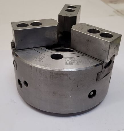 6" Kitagawa #BB206, 3-jaw Power chuck - Image 1