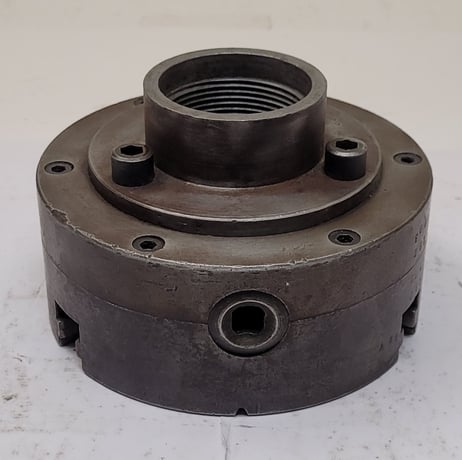 6" Skinner #3806-48, lathe chuck, 3-jaw - Image 3