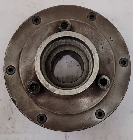 6" Skinner #3806-48, lathe chuck, 3-jaw - Image 4