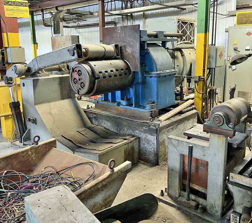 4.6" x 18" x 12" Bliss/United, 4 HI 1 Stand rolling mill, hydraulic expansion - Image 4