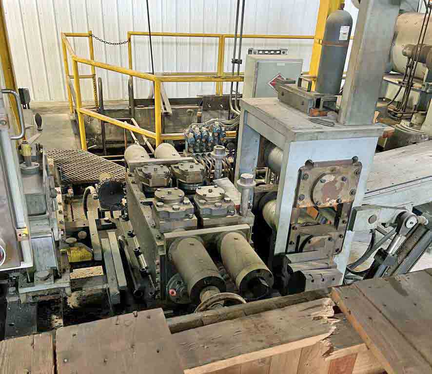 4.6" x 18" x 12" Bliss/United, 4 HI 1 Stand rolling mill, hydraulic expansion - Image 5