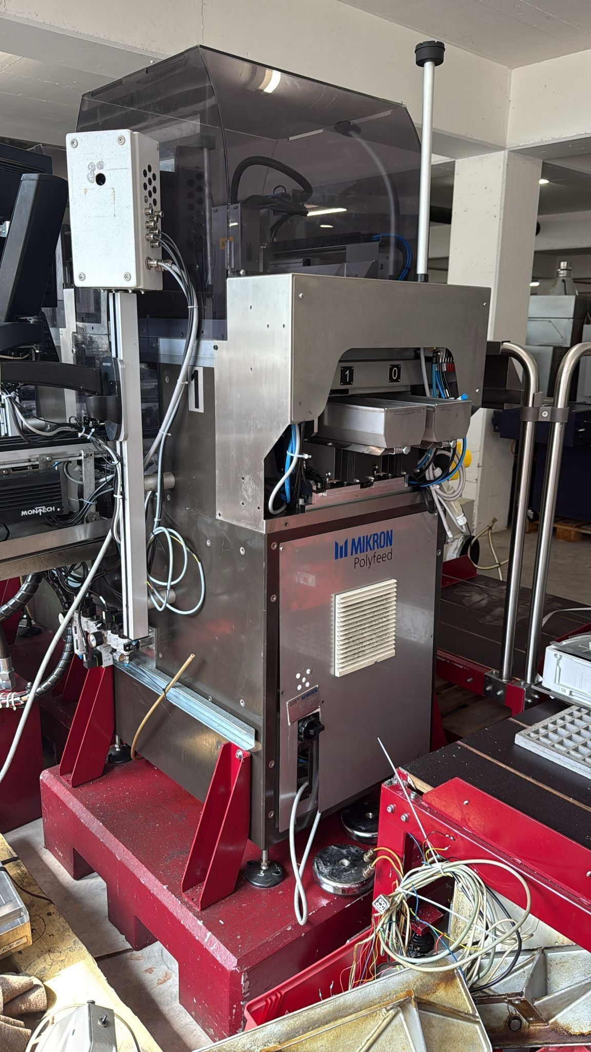 Mikron #Multistar-CX-24/1500" R, (2) Micron G05 Polyfeed loaders, 24 station, 2010 - Image 2
