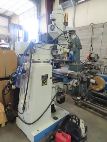 YCI Promax, CNC knee mill, 49" x9"tbl., 3 HP, 36" X, 16" Y, 16" Z, 60-4200 RPM, R-8, Anilam 3200 MK - Image 3