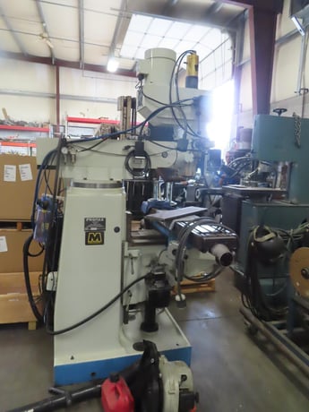 YCI Promax, CNC knee mill, 49" x9"tbl., 3 HP, 36" X, 16" Y, 16" Z, 60-4200 RPM, R-8, Anilam 3200 MK - Image 4
