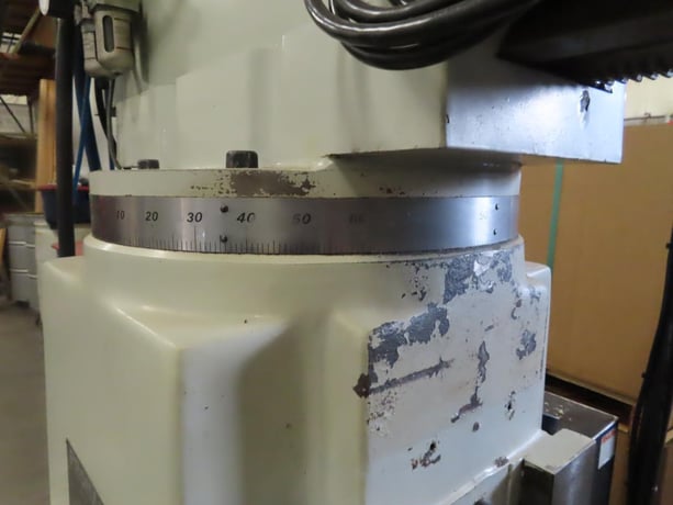YCI Promax, CNC knee mill, 49" x9"tbl., 3 HP, 36" X, 16" Y, 16" Z, 60-4200 RPM, R-8, Anilam 3200 MK - Image 7