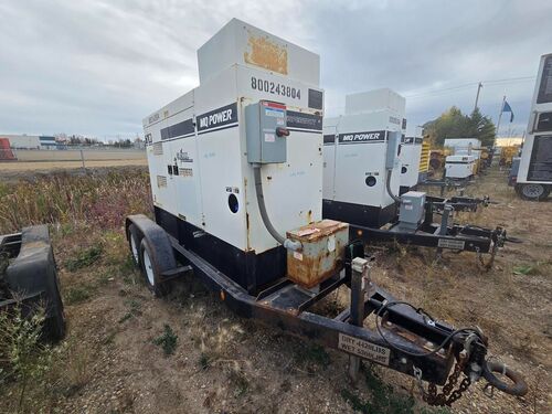56 KW Multiquip #DCA70SSJU4F, diesel generator set, 480 Volts, 3-phase, 1800 RPM, John Deere 4045HFG04 - Image 1
