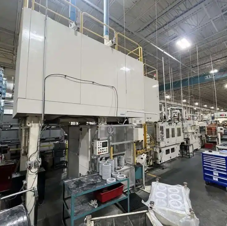 200 Ton, Mori Iron Works #MSF200-M32, multi-axis servo hydraulic cold forming press, 2016 - Image 3