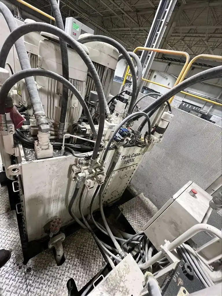 200 Ton, Mori Iron Works #MSF200-M32, multi-axis servo hydraulic cold forming press, 2016 - Image 4