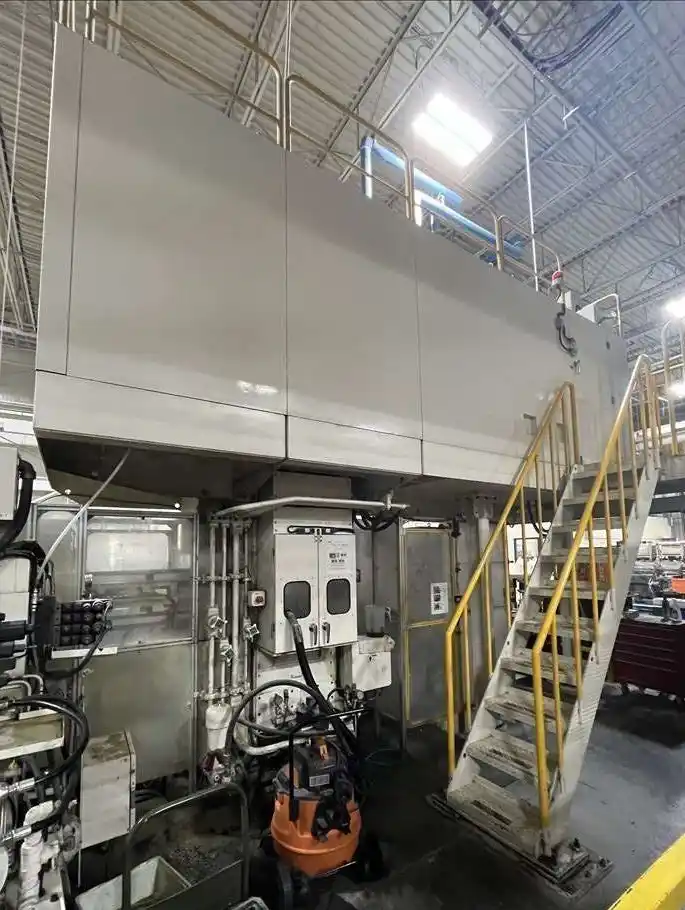200 Ton, Mori Iron Works #MSF200-M32, multi-axis servo hydraulic cold forming press, 2016 - Image 9