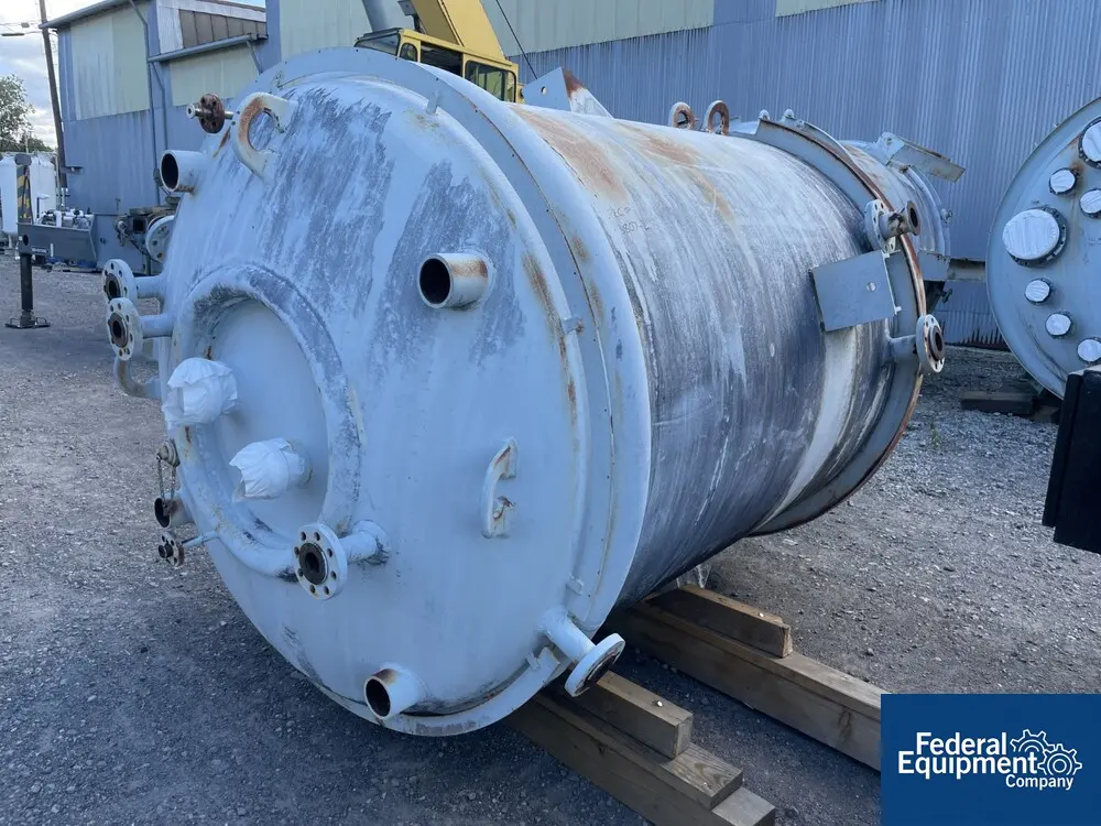 1000 gallon Pfaudler #RS60-1000, Glass-Lined Reactor, Unused, 2000 - Image 5