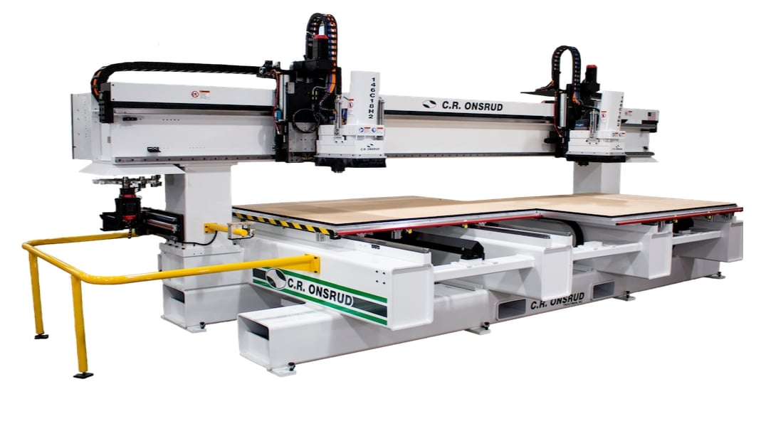 Onsrud #146C, Super Duty Router, 71" X, 164" Y, 11" Z, 144" x 60" table, 12 tool, new - Image 1
